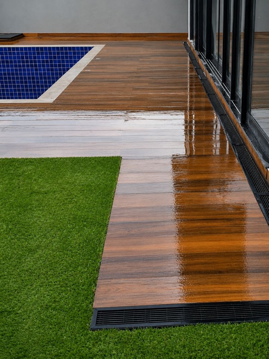 Área gourmet com piscina entregue pela LMV (foto 3)