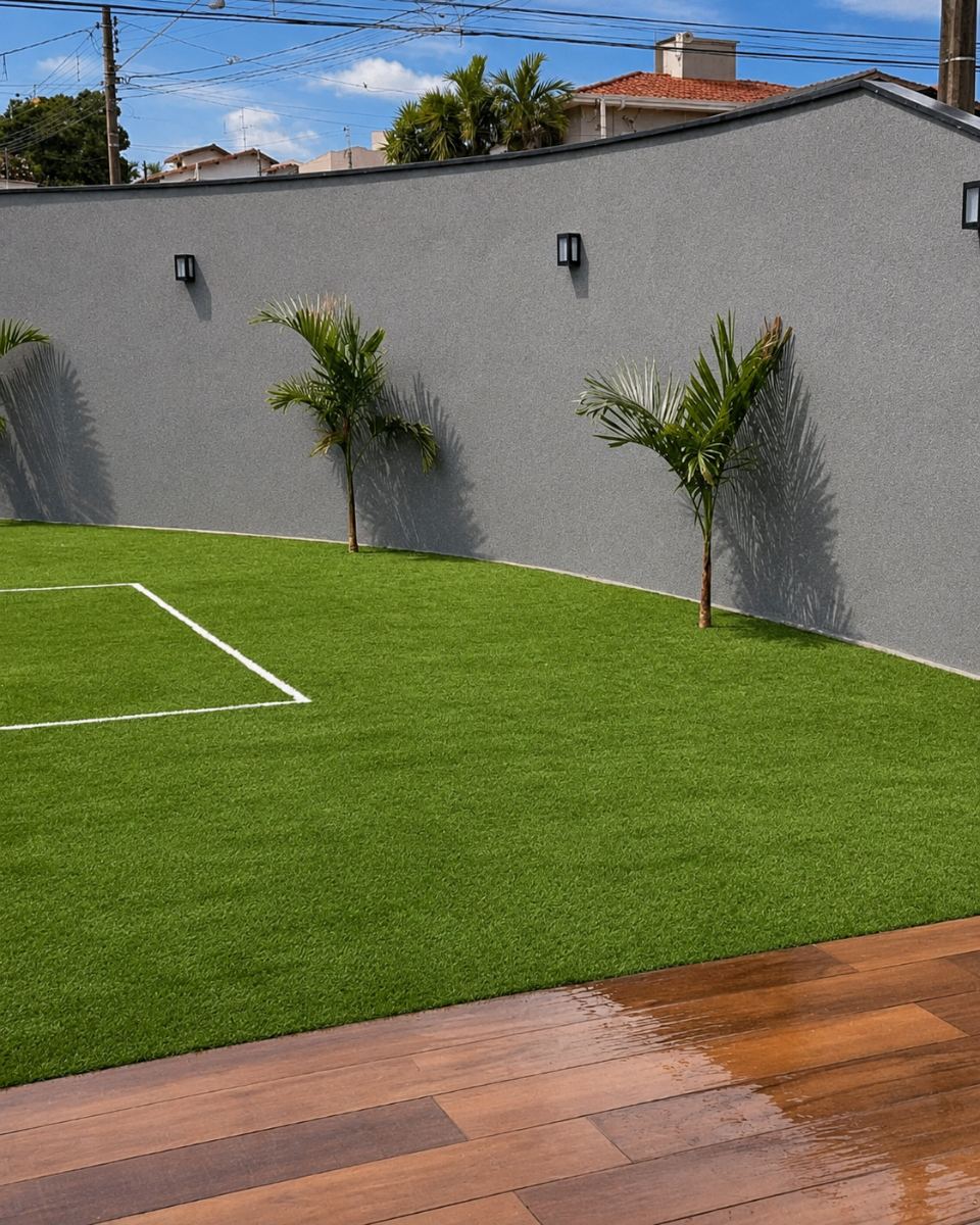 Área gourmet com piscina entregue pela LMV (foto 4)